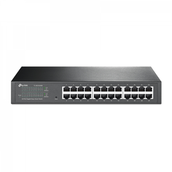 TP-LINK | Switch | TL-SG1024DE | Web Managed | Rackmountable | Gigabit Ethernet (copper) ports quantity 24 | 36 month(s)