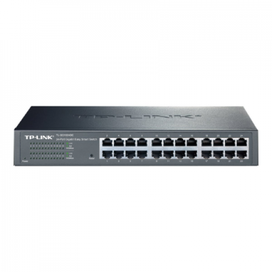 TP-LINK | Switch | TL-SG1024DE | Web Managed | Rackmountable | Gigabit Ethernet (copper) ports quantity 24 | 36 month(s)