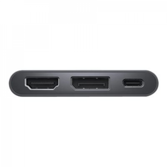 Dell | Adapter | USB-C to HDMI/DP with Power Pass-Through | Black | USB-C Male | HDMI Female; USB Female; USB-C (power only) Female | 0.18 m