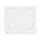 Candy | Hob | CH64CCW | Vitroceramic | Number of burners/cooking zones 4 | Touch | White