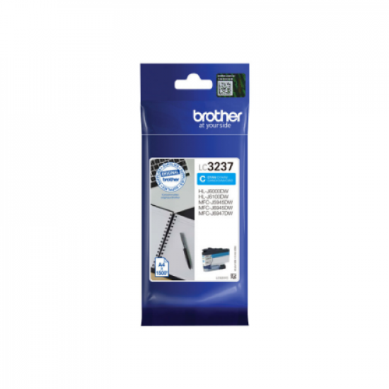 Brother LC3237C | Ink Cartridge | Cyan