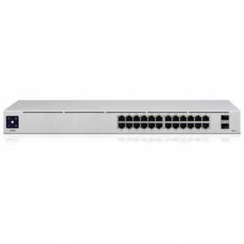 Ubiquiti | Unifi Switch | USW-PRO-24-POE | Managed L3 | Desktop | Gigabit Ethernet (copper) ports quantity 24 | SFP+ ports quantity 2 | PoE+ ports quantity 24 | Power supply type AC/DC, Internal, 450W