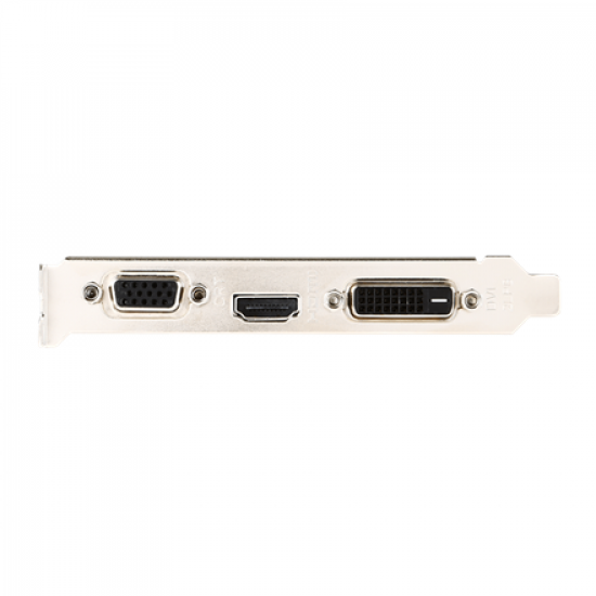 MSI | GT 710 2GD3H LP | NVIDIA | 2 GB | GeForce GT 710 | DDR3 | DVI-D ports quantity 1 | HDMI ports quantity 1 | PCI Express 2.0 x16 (uses x8) | Memory clock speed 1600 MHz | Processor frequency 954 MHz | VGA (D-Sub) ports quantity 1