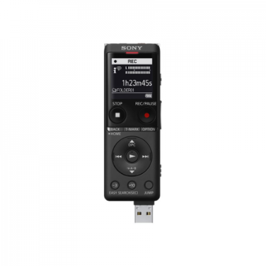 Sony | Digital Voice Recorder | ICD-UX570 | Black | LCD | MP3 playback