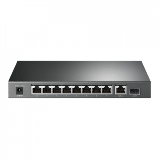 TP-LINK | Switch | TL-SG1210P | Unmanaged | Desktop | Gigabit Ethernet (copper) ports quantity 1 | SFP ports quantity 1 | PoE+ ports quantity 8 | 36 month(s)