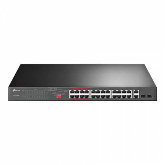 TP-LINK | 24-Port Gigabit Switch | TL-SL1226P | Unmanaged | Rackmountable