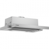 Bosch | Hood | DFT63AC50 Series 4 | Telescopic | Energy efficiency class D | Width 60 cm | 368 m³/h | Mechanical | LED | Silver