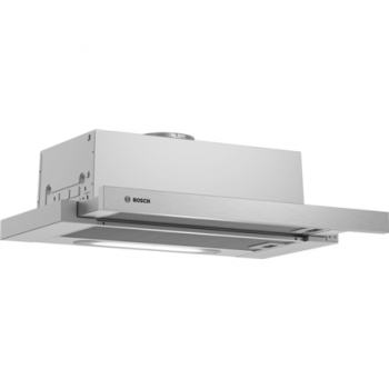 Bosch | Hood | DFT63AC50 Series 4 | Telescopic | Energy efficiency class D | Width 60 cm | 368 m³/h | Mechanical | LED | Silver