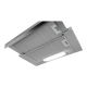 Bosch | Hood | DFT63AC50 Series 4 | Telescopic | Energy efficiency class D | Width 60 cm | 368 m³/h | Mechanical | LED | Silver
