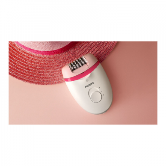 Philips Epilator  BRE255/00 Satinelle Essential Number of power levels 2 White/Pink