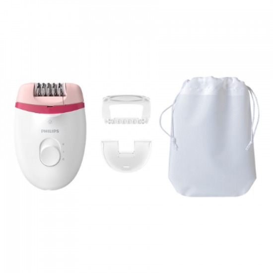 Philips Epilator  BRE255/00 Satinelle Essential Number of power levels 2 White/Pink