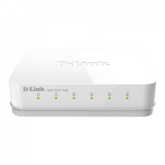 D-Link | Switch | GO-SW-5G/E | Unmanaged | Desktop | Gigabit Ethernet (copper) ports quantity 5 | Power supply type External