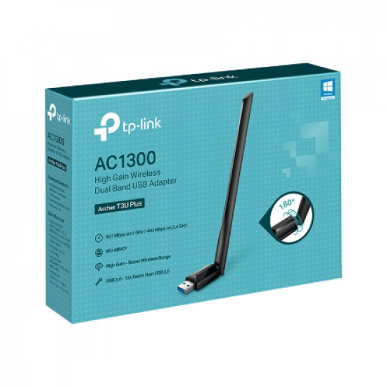 TP-LINK | Dual Band USB Adapter | Archer T3U Plus