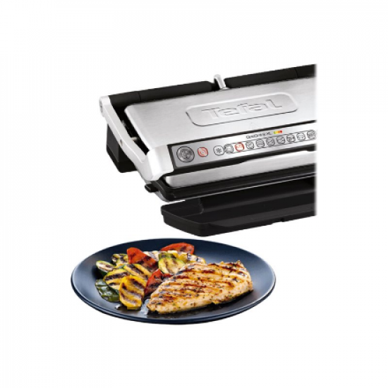 TEFAL | OptiGrill XL | GC724D12 | Table | 2000 W | Black/Stainless steel