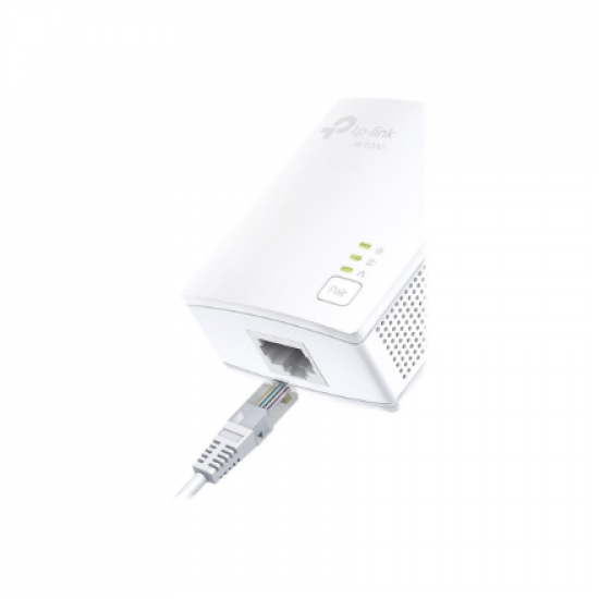 TP-LINK | Gigabit Powerline Starter Kit | TL-PA7017 KIT | 10/100/1000 Mbit/s | Ethernet LAN (RJ-45) ports 1 | No Wi-Fi | Data transfer rate (max) 1000 Mbit/s | Extra socket