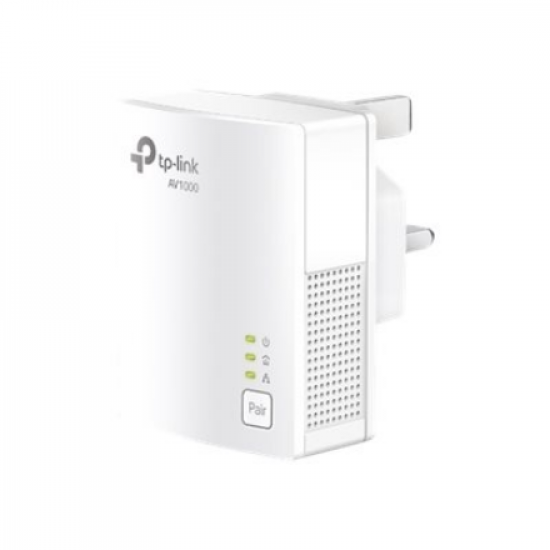 TP-LINK | Gigabit Powerline Starter Kit | TL-PA7017 KIT | 10/100/1000 Mbit/s | Ethernet LAN (RJ-45) ports 1 | No Wi-Fi | Data transfer rate (max) 1000 Mbit/s | Extra socket