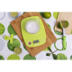 Mesko | Kitchen scale | MS 3159g | Maximum weight (capacity) 5 kg | Graduation 1 g | Display type LCD | Green