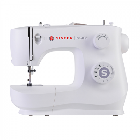 Singer | Sewing Machine | M2405 | Number of stitches 8 | Number of buttonholes 1 | White