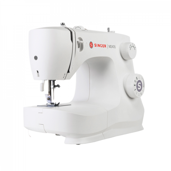 Singer | Sewing Machine | M2405 | Number of stitches 8 | Number of buttonholes 1 | White
