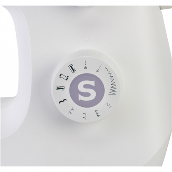 Singer | Sewing Machine | M2405 | Number of stitches 8 | Number of buttonholes 1 | White