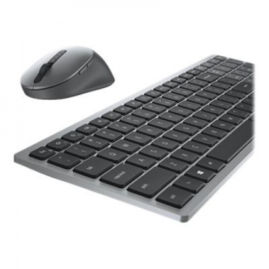 Dell | Keyboard and Mouse | KM7120W | Keyboard and Mouse Set | Wireless | Batteries included | US | Bluetooth | Titan Gray | Numeric keypad | Wireless connection