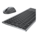 Dell | Keyboard and Mouse | KM7120W | Keyboard and Mouse Set | Wireless | Batteries included | US | Bluetooth | Titan Gray | Numeric keypad | Wireless connection