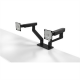 Dell | Desk Mount | MDA20 | Height, tilt, swivel, rotation, depth | 19-27 