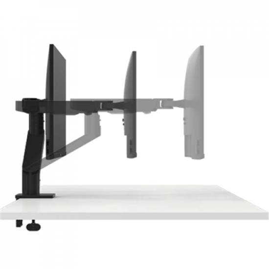 Dell | Desk Mount | MDA20 | Height, tilt, swivel, rotation, depth | 19-27 