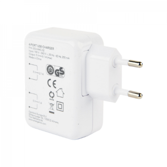 EnerGenie | Universal USB charger | EG-U4AC-02