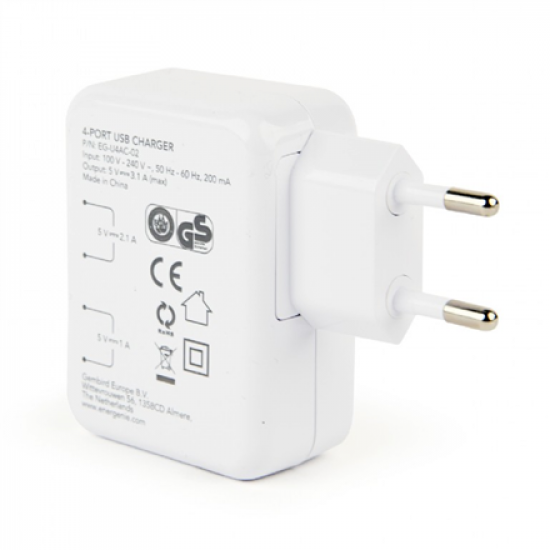 EnerGenie | Universal USB charger | EG-U4AC-02