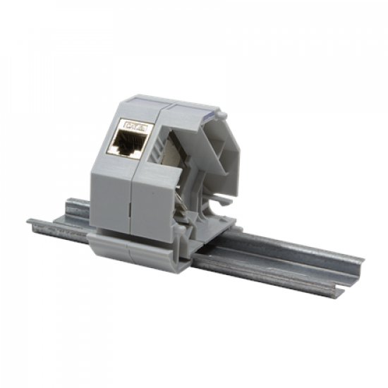 Logilink | DIN Rail Adapter for 1x RJ45 Keystone Module | MP0053