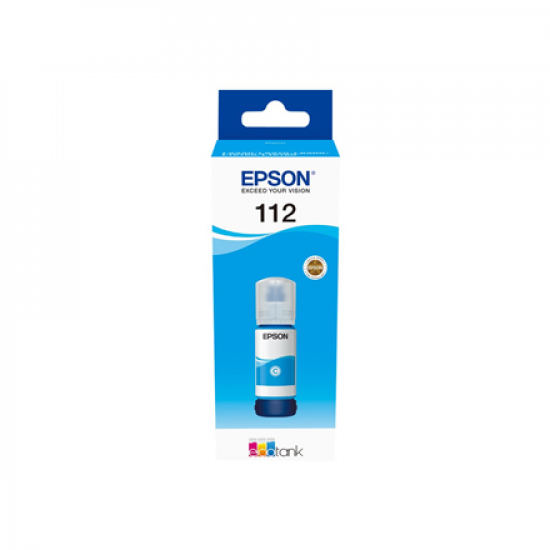 Epson 112 EcoTank Pigment | C13T06C24A | Ink Bottle | Cyan