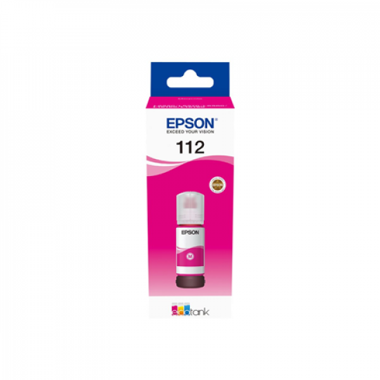 Epson 112 EcoTank Pigment | C13T06C34A | Ink Bottle | Magenta