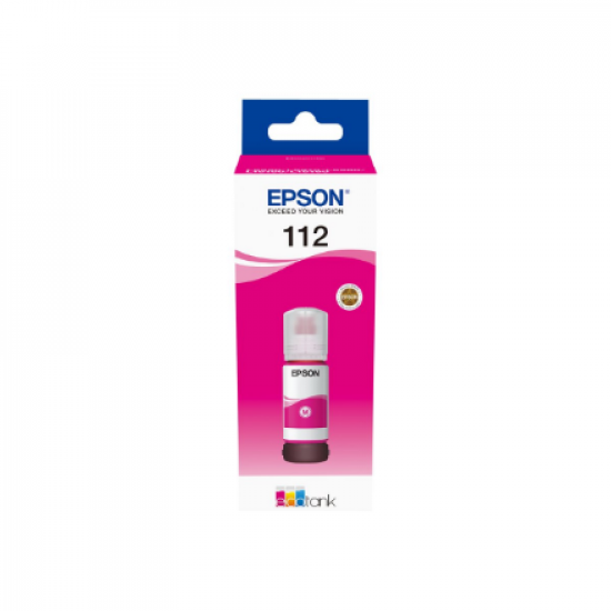 Epson 112 EcoTank Pigment | C13T06C34A | Ink Bottle | Magenta