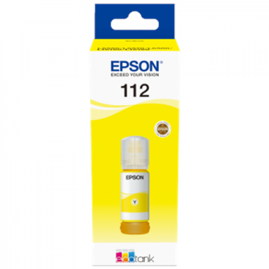 Epson 112 EcoTank Pigment | C13T06C44A | Ink Bottle | Yellow