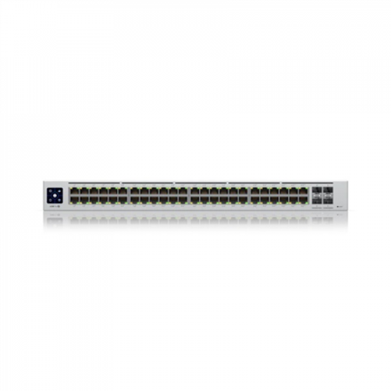 Ubiquiti | UniFi Switch | USW-PRO-48-POE | Managed L3 | Rackmountable | Gigabit Ethernet (copper) ports quantity 48 | SFP+ ports quantity 4 | Power supply type Internal