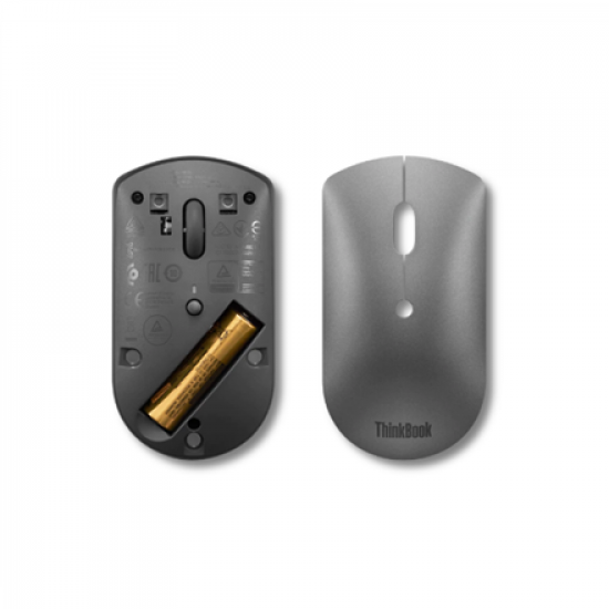 Lenovo | ThinkBook Bluetooth Silent Mouse | Wireless | Bluetooth 5.0 | Iron Grey | 1 year(s)