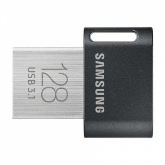 Samsung | FIT Plus | MUF-128AB/APC | 128 GB | USB 3.1 | Black/Silver