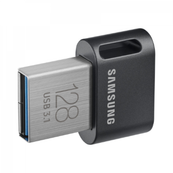 Samsung | FIT Plus | MUF-128AB/APC | 128 GB | USB 3.1 | Black/Silver