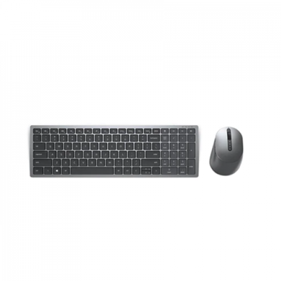 Dell | Keyboard and Mouse | KM7120W | Keyboard and Mouse Set | Wireless | Batteries included | NORD | Bluetooth | Titan Gray | Numeric keypad | Wireless connection