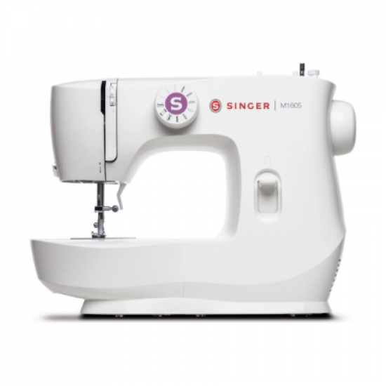 Singer | Sewing Machine | M1605 | Number of stitches 6 | Number of buttonholes 1 | White