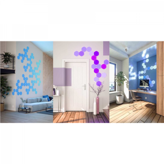 Nanoleaf | Shapes Hexagons Starter Kit (9 panels) | 16M+