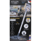 SALE OUT. | Adler | Vacuum Cleaner | AD 7036 | Corded operating | Handstick and Handheld | 800 W | - V | Operating radius 7 m | Yellow/Grey | Warranty 24 month(s) | DAMAGED PACKAGING