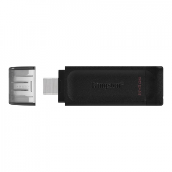 Kingston | DataTraveler 70 | 64 GB | USB-C | Black