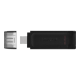 Kingston | DataTraveler 70 | 64 GB | USB-C | Black