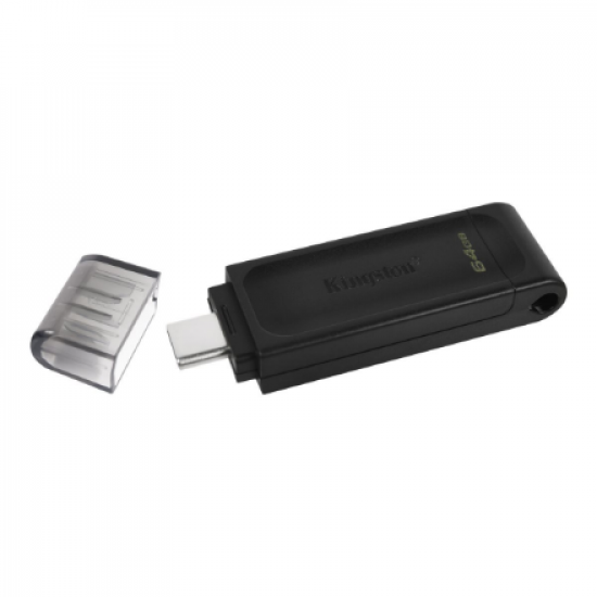 Kingston | DataTraveler 70 | 64 GB | USB-C | Black