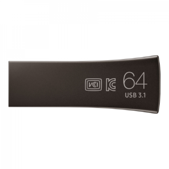 Samsung | BAR Plus | MUF-64BE4/APC | 64 GB | USB 3.1 | Grey