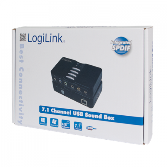 Logilink | USB sound box 7.1 8-channel | UA0099