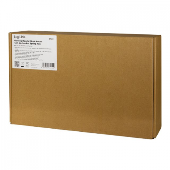 Logilink | Desk Mount | Tilt, swivel, level adjustment, rotate | 17-32 