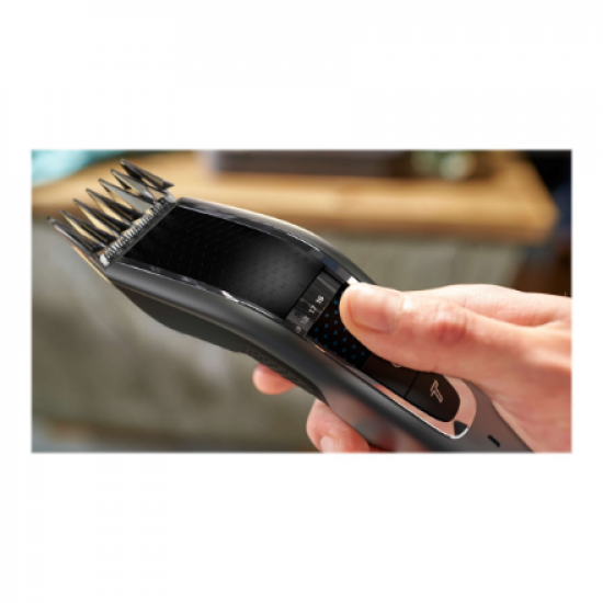Philips | Hair Clipper | HC5650/15 | Corded/Cordless | Number of length steps 28 | Step precise 1 mm | Silver/Black